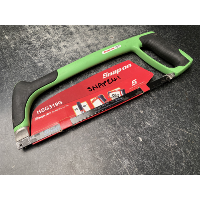 Snap On Bi-Metal 24TPI Saw Hacksaw 12"x24 High Speed Steel Green - HSG319G