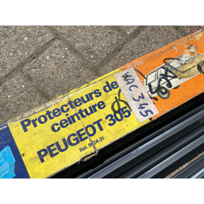 Genuine OE Peugeot 305 Mould Trim Kit Bumper Strip Kit - 10 Pieces  - VAC345