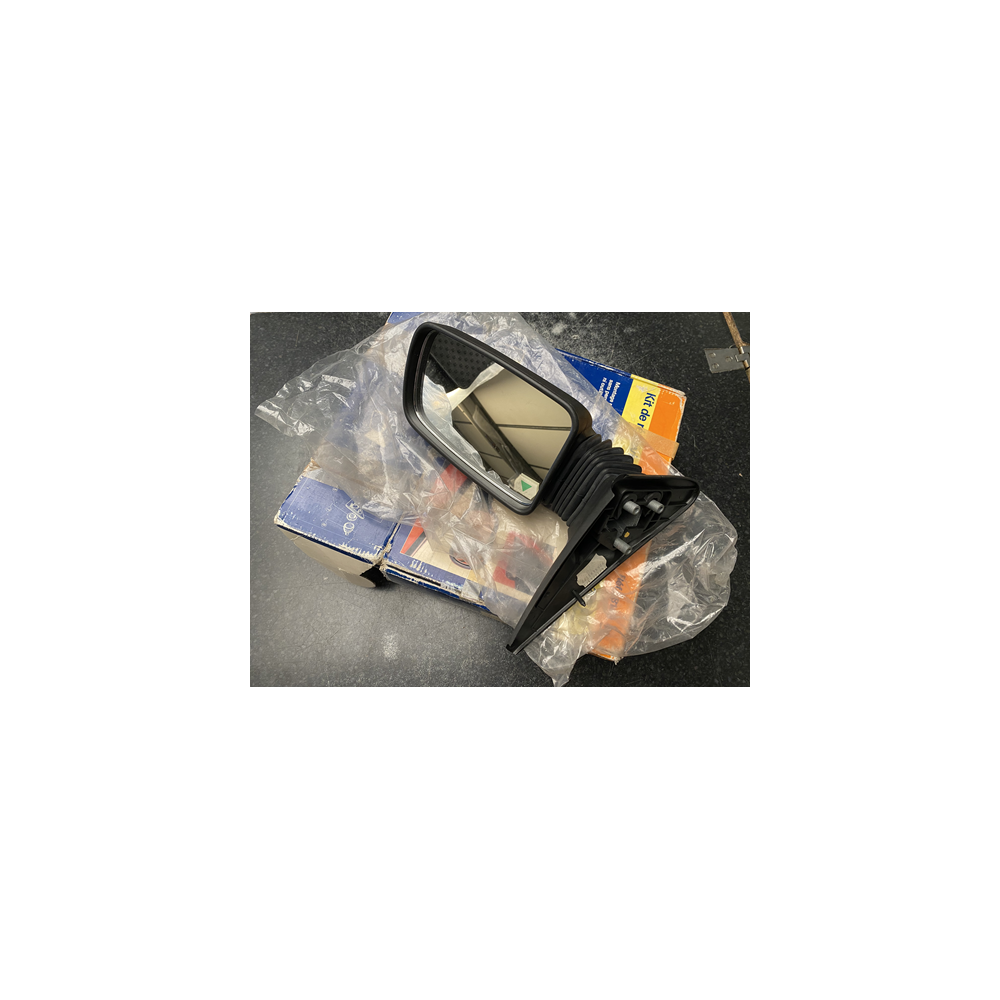 Genuine O/E Peugeot 205 GTI LHD wing mirror Black (PH2) - 8148.44