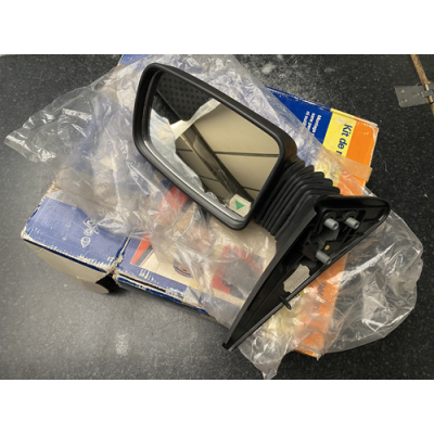 Genuine O/E Peugeot 205 GTI LHD wing mirror Black (PH2) - 8148.44