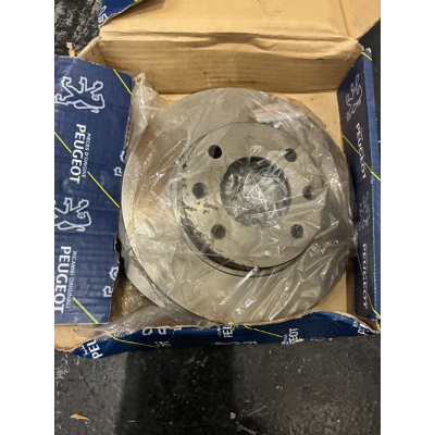 Genuine OE Peugeot 405 1.9 Mi16 Rear Brake Discs (PAIR) - 4246.G9