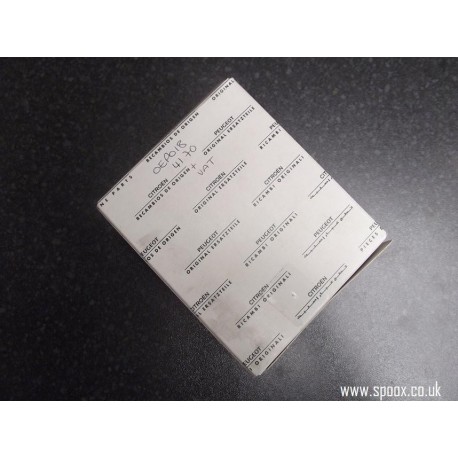 Peugeot 405 2.0 Mi16 Piston Ring Kit