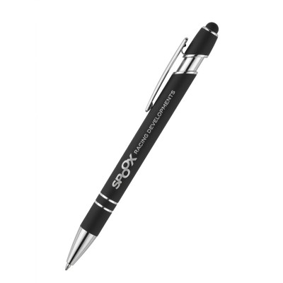 Spoox Soft Feel Ballpoint Pen - Black