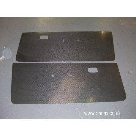 Peugeot 309 Carbon Fibre Front Doorcard Set