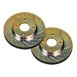 Citroen C2 VTR / VTS EBC TurboGroove Front Brake Discs (PAIR)