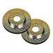 Peugeot 306 D-Turbo Grooved Front Brake Discs (PAIR)