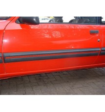 Genuine OE Peugeot 205 GTI N/S Door Bodykit Trim Red Insert - 9350.63