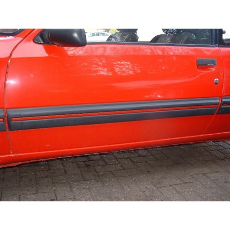 Genuine OE Peugeot 205 GTI N/S Door Bodykit Trim Red Insert - 9350.63