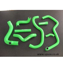 Spoox Racing Developments Peugeot 405 1.9 Mi16 Silicone Oil Breather Hose Kit (GREEN)