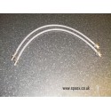 Spoox Peugeot 205 1.6 GTI Braided Front Brake Hoses