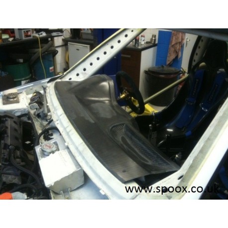 Peugeot 106 Real Carbon Fibre Glovebox Blank Spoox Motorsport