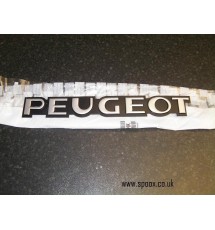 Brand New Genuine O/E Peugeot 309 Tailgate badge 'Peugeot' - 8659.HK