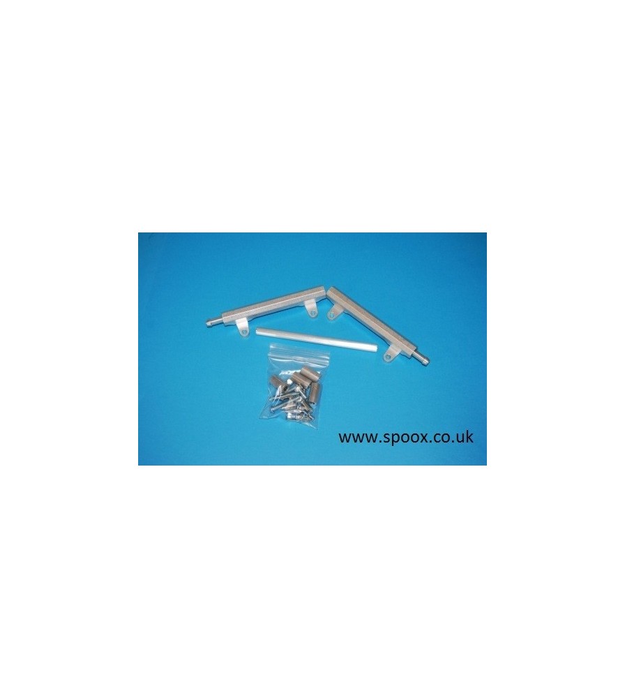 Jenvey Twin Alloy Fuel Rail Push On Fittings TBR22 Spoox Motorsport