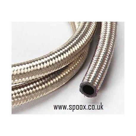Stainless Steel Braided Rubber Hose  JIC -10