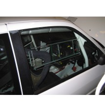 Peugeot 306 Polycarbonate Front Windows with Sliders (4mm Grey Tint)