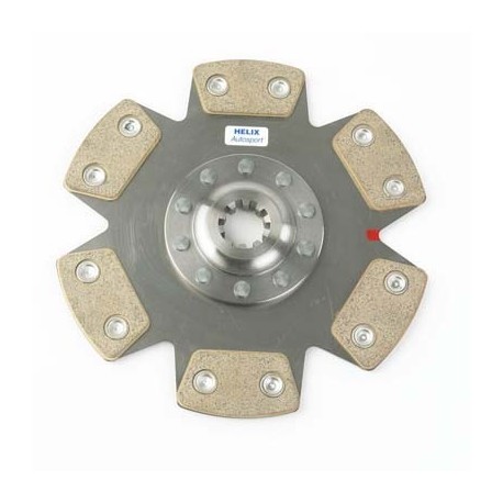 Helix 6 paddle 215mm rigid hub cerametallic drive plate