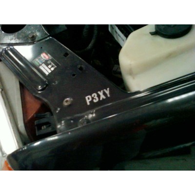 Peugeot 205 & 309 P3XY (Noir Onyx) Paint Code Applicator Stencil