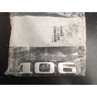 Brand New Genuine O/E Peugeot 106 PH1 tailgate badge