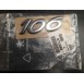 Genuine O/E Peugeot 106 PH2 tailgate badge