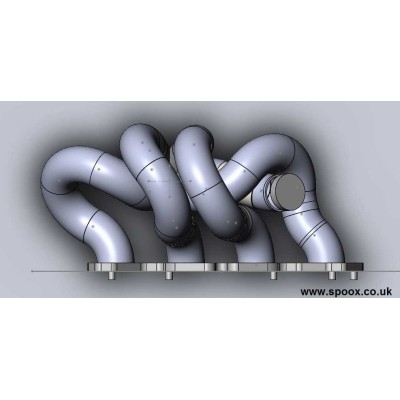 Peugeot 106 GTI V3 Turbo Exhaust Manifold - with external wastegate